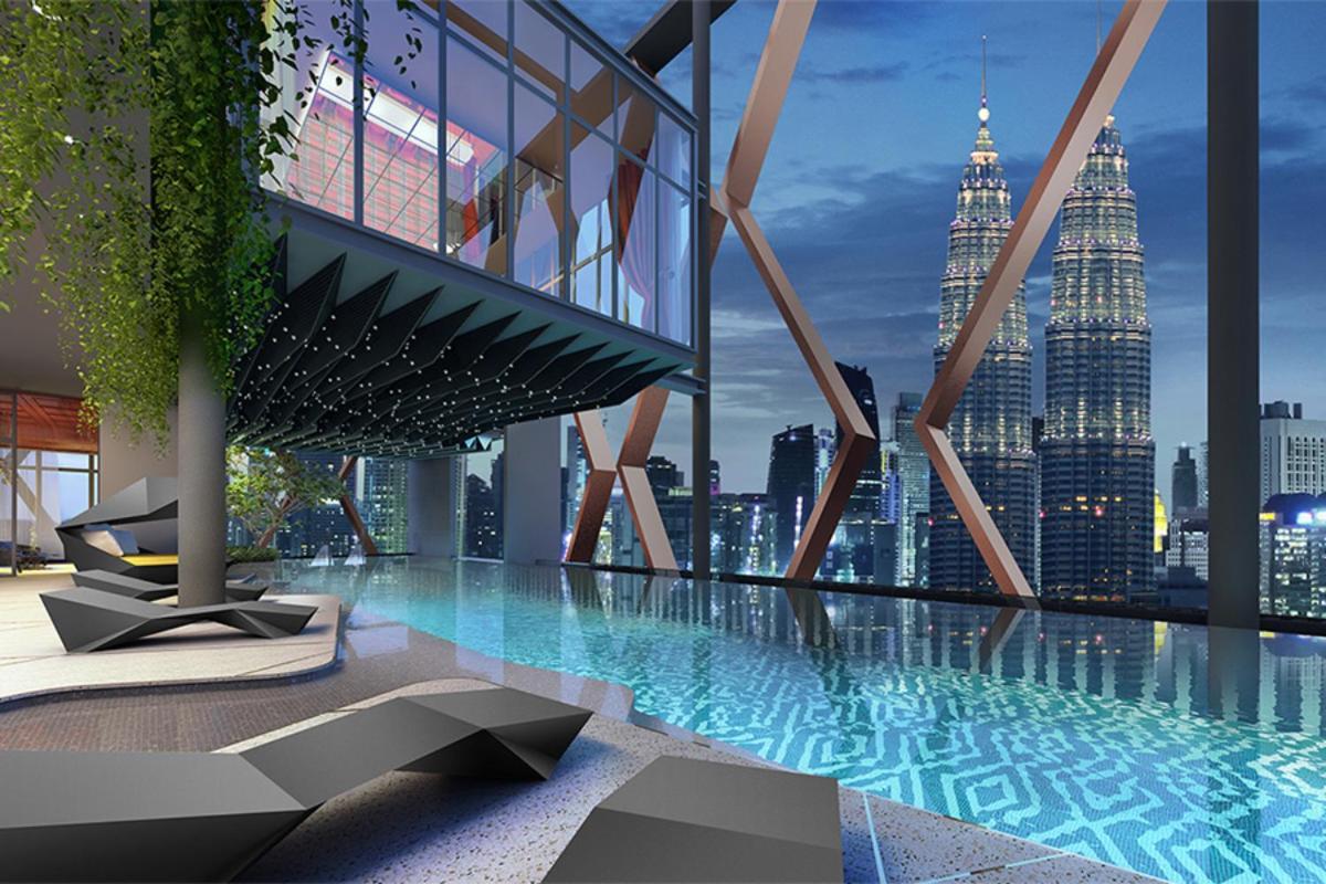 Scarletz Suites Klcc By Gc Luxury Suites Куала-Лумпур Екстер'єр фото